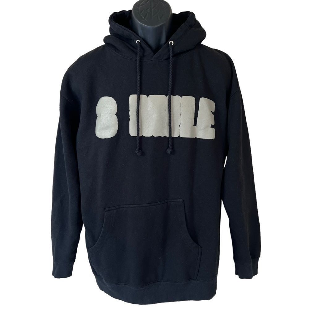 EMINEM 8 MILE ANNIVERSARY RAP BATTLE HOODIE HOODY  SLIM SHADY MENS SIZE XXL RARE